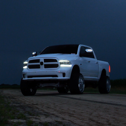 2023+ Style Ram Tow Mirrors | 2009-2018 Dodge Ram 1500