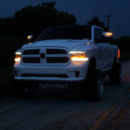 2023+ Style Ram Tow Mirrors | 2010-2018 Dodge Ram 2500/3500