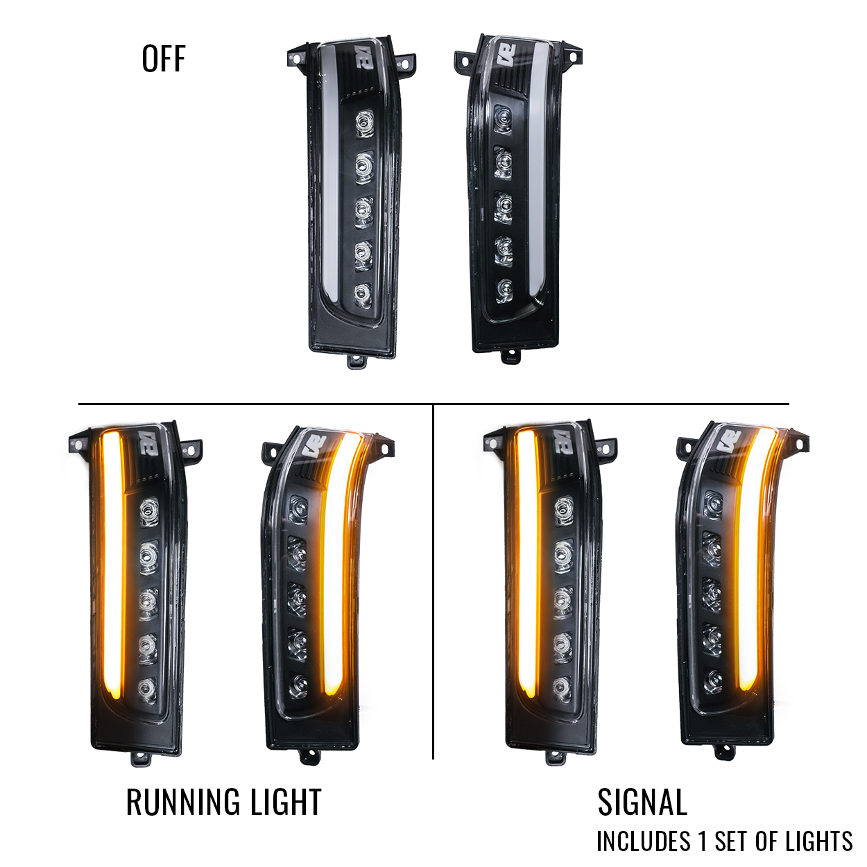 2023-2026 Ram Tow Mirror Marker Lights