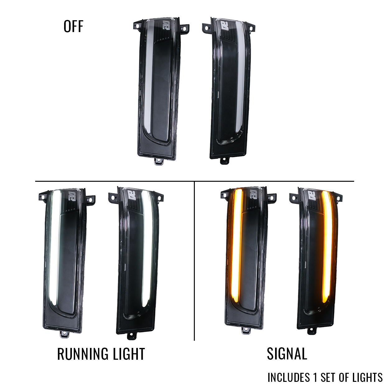 2023-2026 Ram Tow Mirror Marker Lights