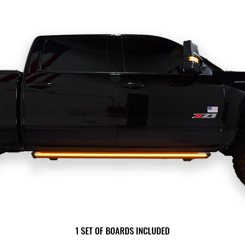 Lumastep M2 Powered Light Up Running Boards | 2023-2026 Chevy Colorado/GMC Canyon
