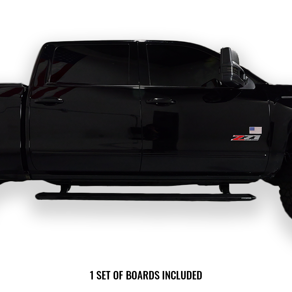Boost Auto Powered Running Boards | 2014-2019 Chevy Silverado & GMC Sierra
