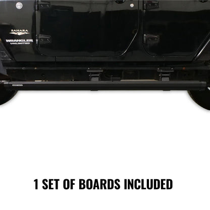 Boost Auto Powered Running Boards | 2007-2018 Jeep Wrangler JKU