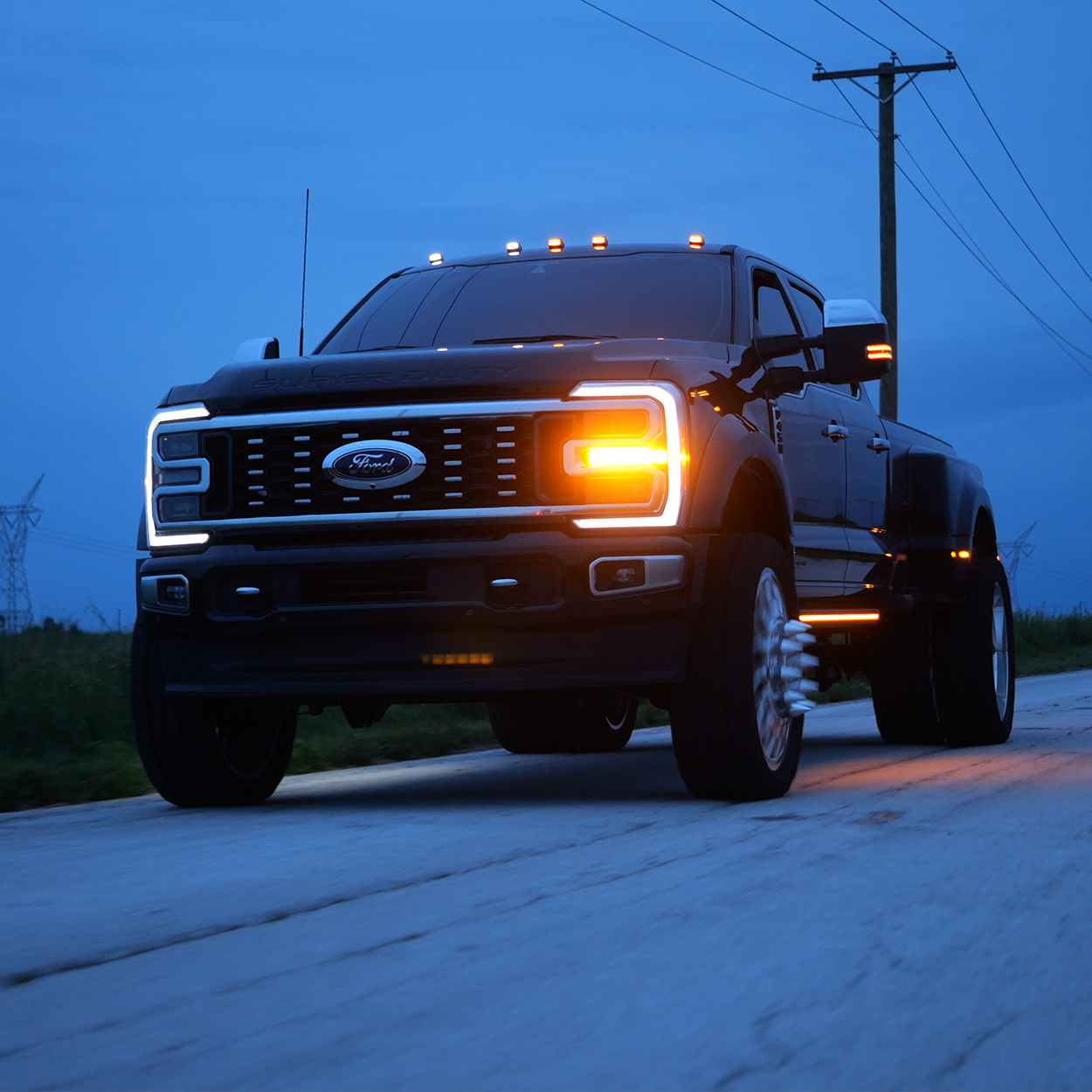 Ford Super Duty Tow Mirror Lights (2017-2026) - Strip or Switchback