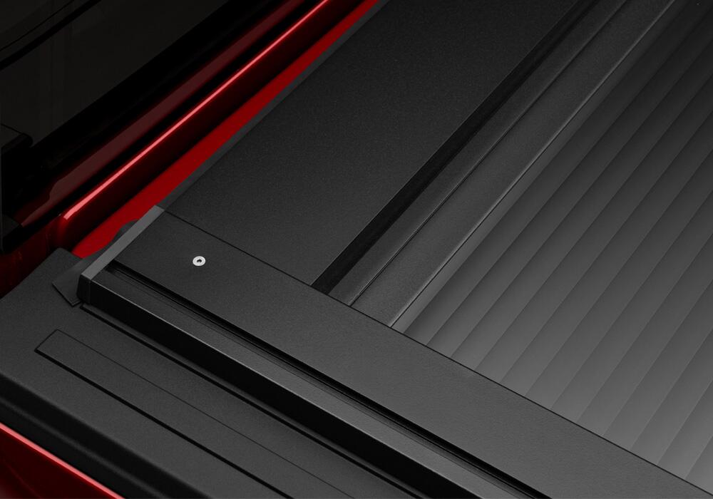 RetraxOne XR Retractable Tonneau Cover Matte One Piece Polycarbonate Construction 2019-2026 (New Body Style) Ram 5' 7 inch Bed with RamBox with or without Multifunction Tailgate without Stake Pockets