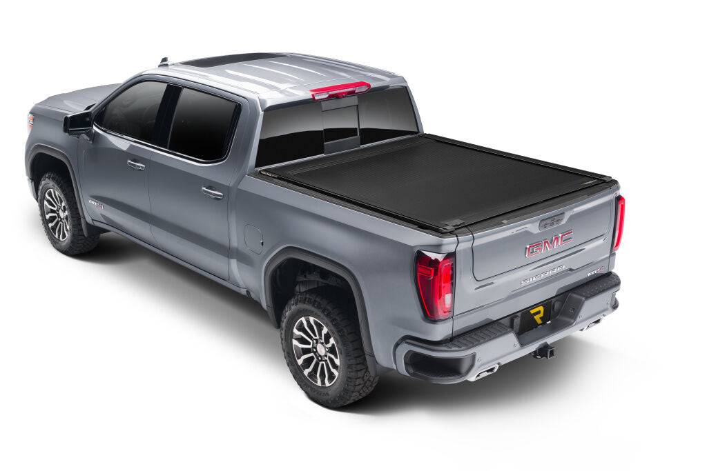 RetraxOne XR Retractable Tonneau Cover Matte One Piece Polycarbonate Construction 2019 (New Body Style)-2026 Silverado/Sierra 1500 6' 7 inch Bed without Stake Pockets Standard Rails