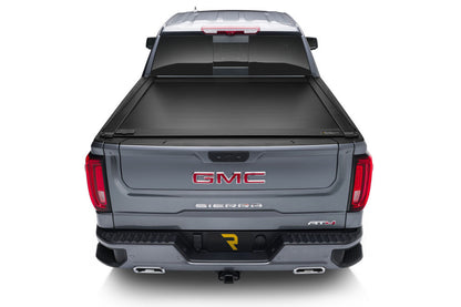 RetraxOne XR Retractable Tonneau Cover Matte One Piece Polycarbonate Construction 2019-2026 GMC Sierra (with CarbonPro Bed) 5' 9 inch Bed without Stake Pockets Standard Rails