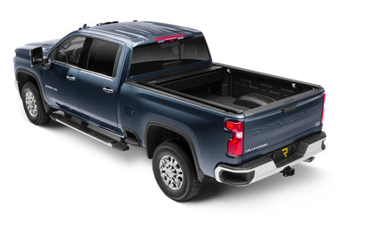 PowertraxPRO Xr Retractable Tonneau Cover Industrial Strength Aluminum Construction Electric Cover 2019-2026 Silverado/Sierra (without CarbonPro Bed) 5' 9 inch Bed without Stake Pockets Standard Rails