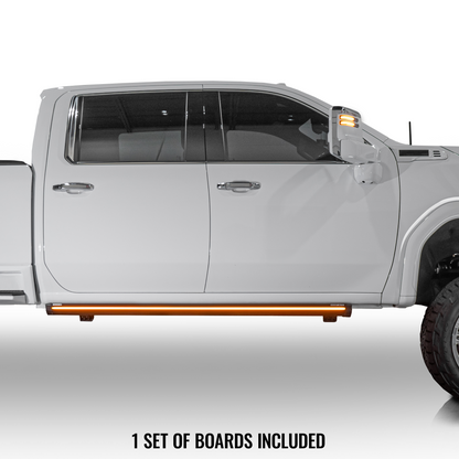 Lumastep M2 Powered Light Up Running Boards | 2019-2026 Chevy Silverado & GMC Sierra 1500