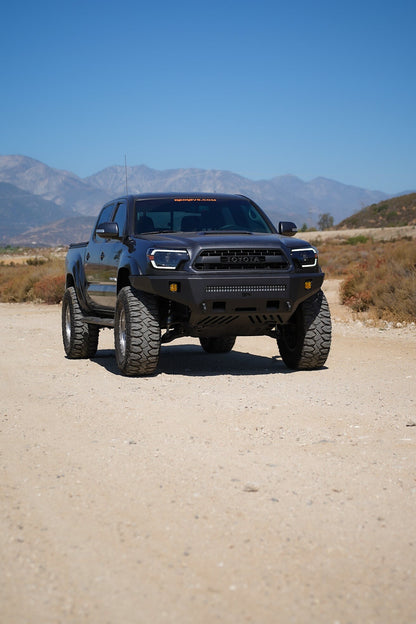 2005-2015 Toyota Tacoma Pro Series Front Winch Bumper Body Armor 4X4