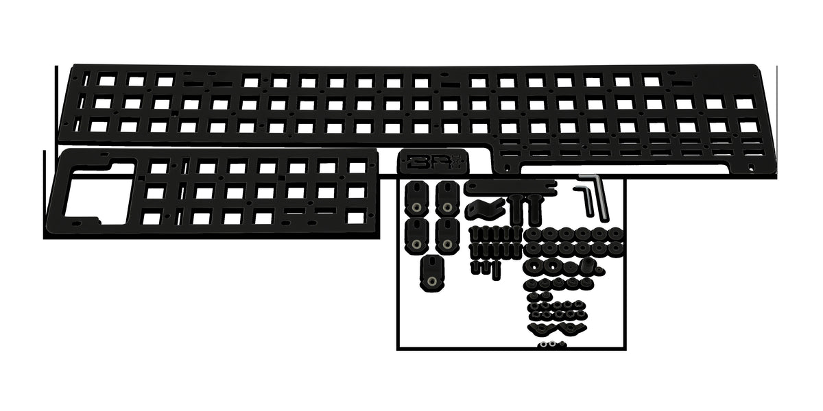 2005-2023 Toyota Tacoma Front Bed Molle System Body Armor 4X4