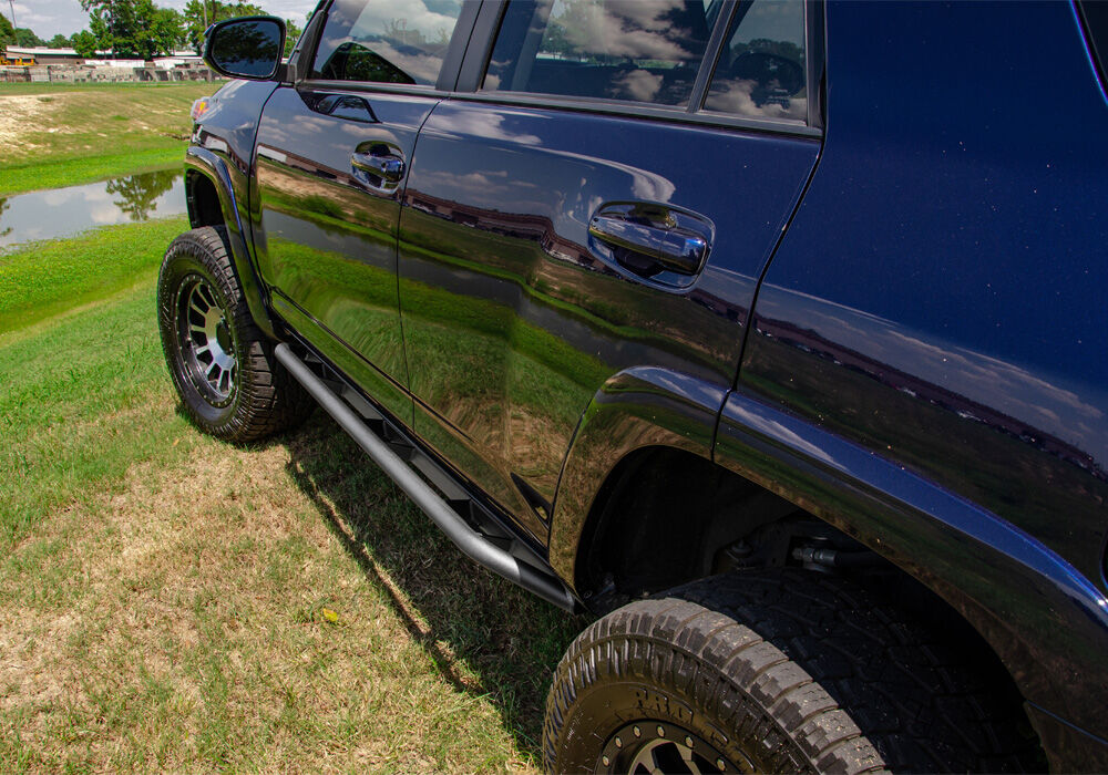 TrailSlider Step System Cab Length (2 Steps per Side) 2019-2026 Ford Ranger SuperCrew Textured Black NFab