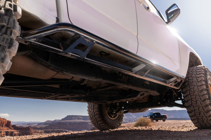 TrailSlider Step System Cab Length (2 Steps per Side) 2015-2025 Chevy Colorado/GMC Canyon Crew Cab Textured Black NFab