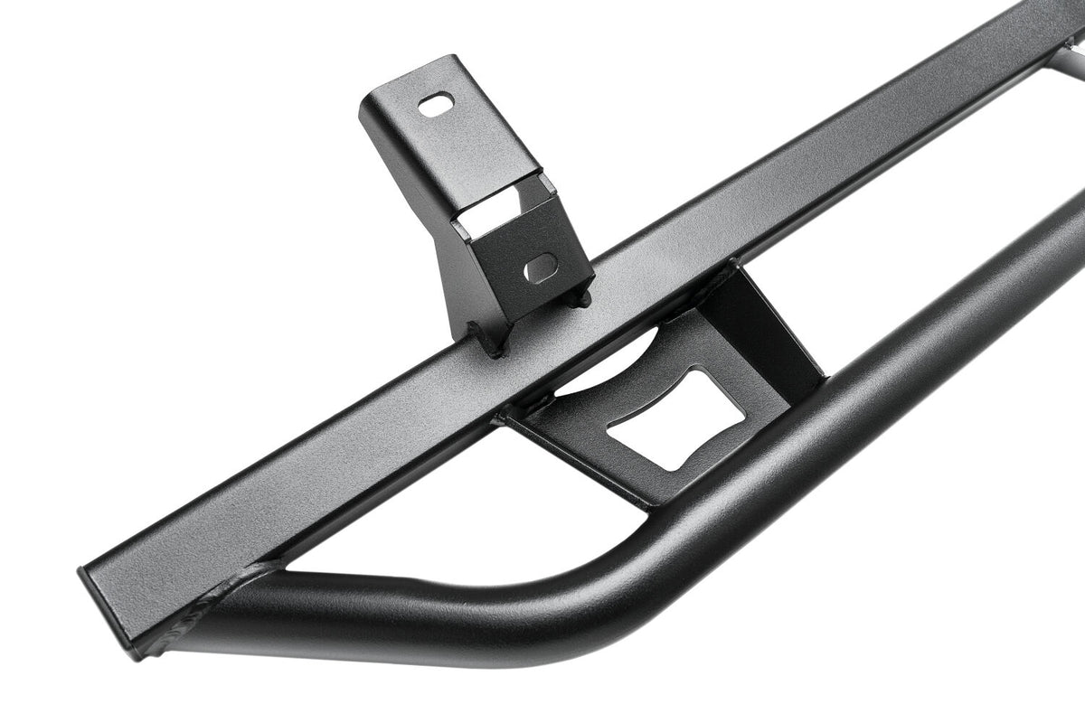TrailSlider Step System Cab Length (2 Steps per Side) 2020-2025 Jeep Gladiator Textured Black NFab