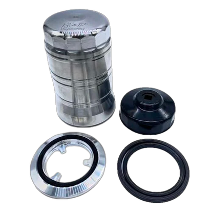 K&P Stainless Steel Micronic Oil Filter - 6.7 Powerstroke (2010-2019)
