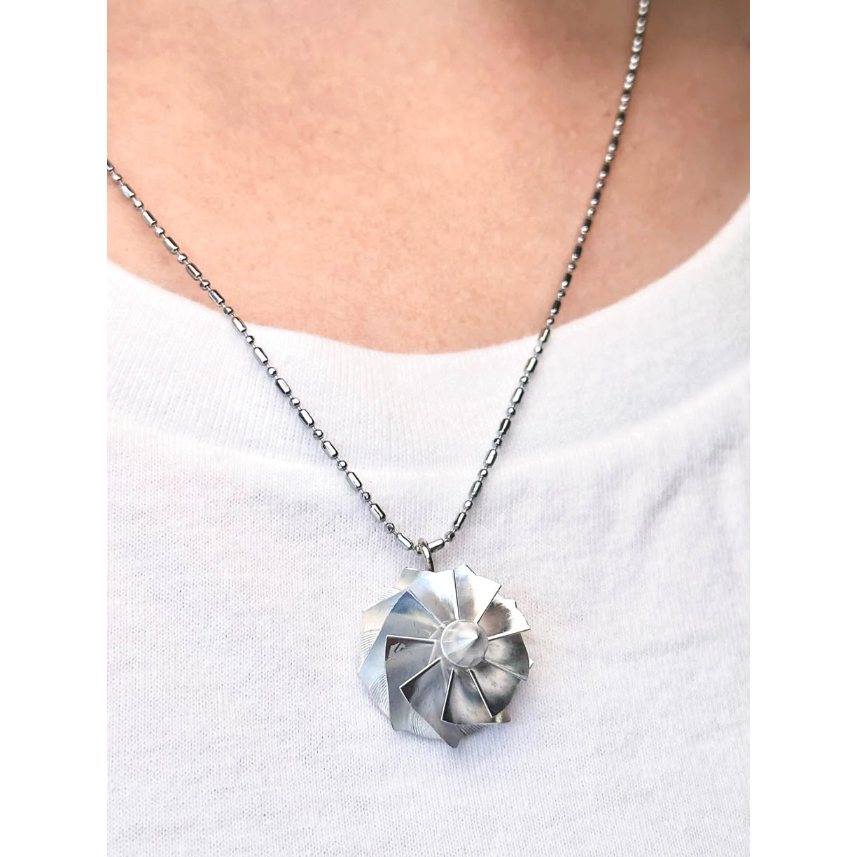 KC No Dealer KC Turbos Compressor Wheel Necklace