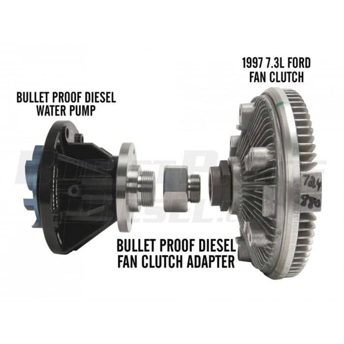 Bulletproof diesel BPD 7.3 Fan Clutch Adapter - 6.0 Powerstroke - view 2