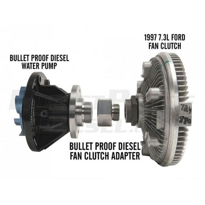 Bulletproof diesel BPD 7.3 Fan Clutch Adapter - 6.0 Powerstroke - view 2