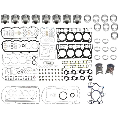 Kill Devil Powerstroke Overhaul Kit w/ Pistons and KDD Camshaft Kit