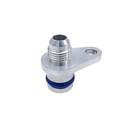 KC Turbos KC Turbo Oil Feed line Adapter (AN6 Fitting) - 6.0