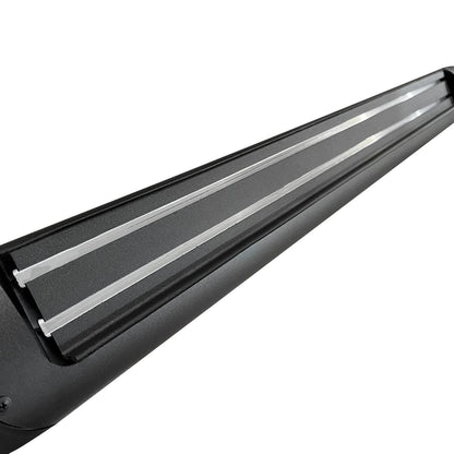 V3 Series Aluminum 5 Inch Elipse Side Steps Boards Only Textured Black 1999-2026 Ford F-250/F-350 2005-2023 Toyota Tacoma 2007-2026 Toyota Tundra Go Rhino