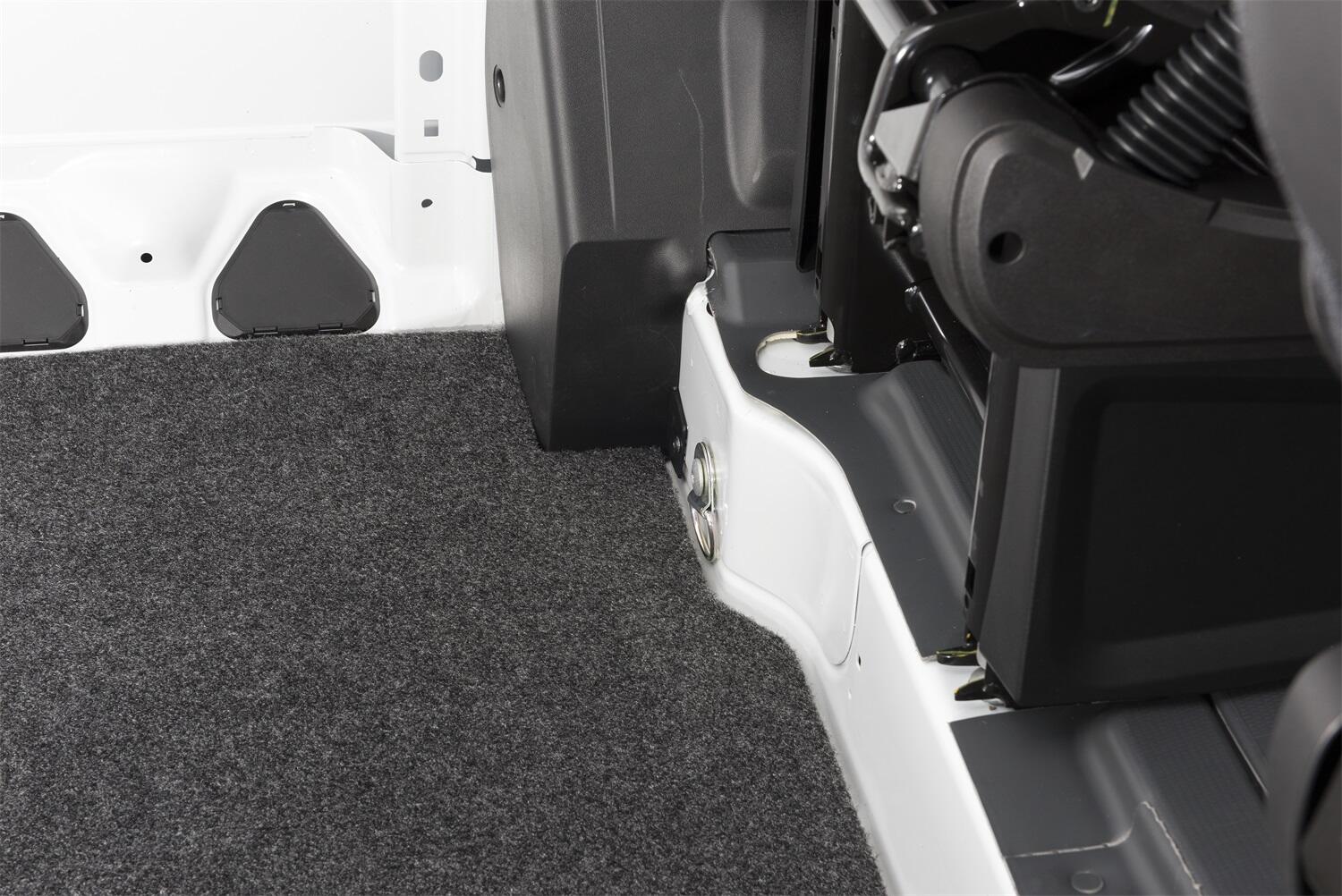 Vanrug Cargo Mat 14+ Ram ProMaster 118 inch & 136 inch WB 3/4 Inch Closed Cell Foam Mat Size 128 5/8 Inch x 69 3/8 Inch Charcoal BedRug