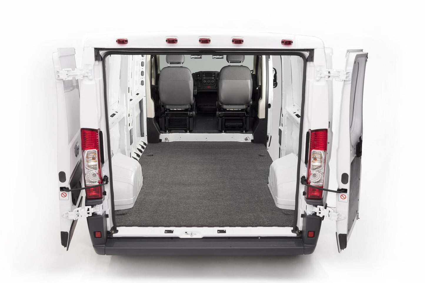 Vanrug Cargo Mat 14+ Ram ProMaster 118 inch & 136 inch WB 3/4 Inch Closed Cell Foam Mat Size 128 5/8 Inch x 69 3/8 Inch Charcoal BedRug