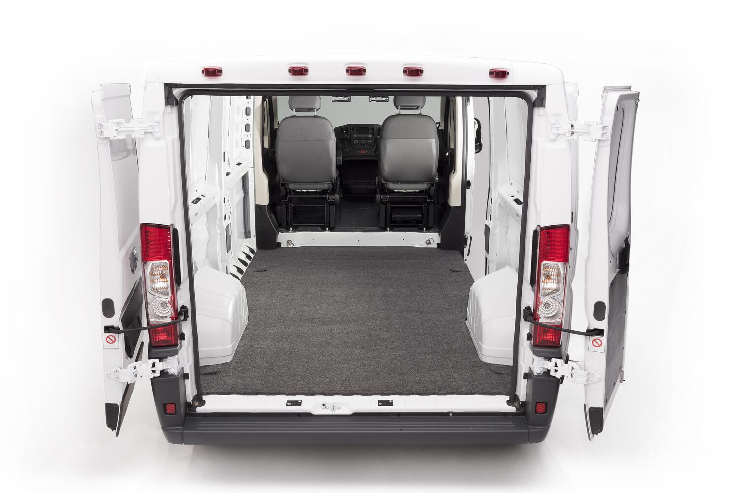 Vanrug Cargo Mat 14+ Ram ProMaster 118 inch & 136 inch WB 3/4 Inch Closed Cell Foam Mat Size 128 5/8 Inch x 69 3/8 Inch Charcoal BedRug