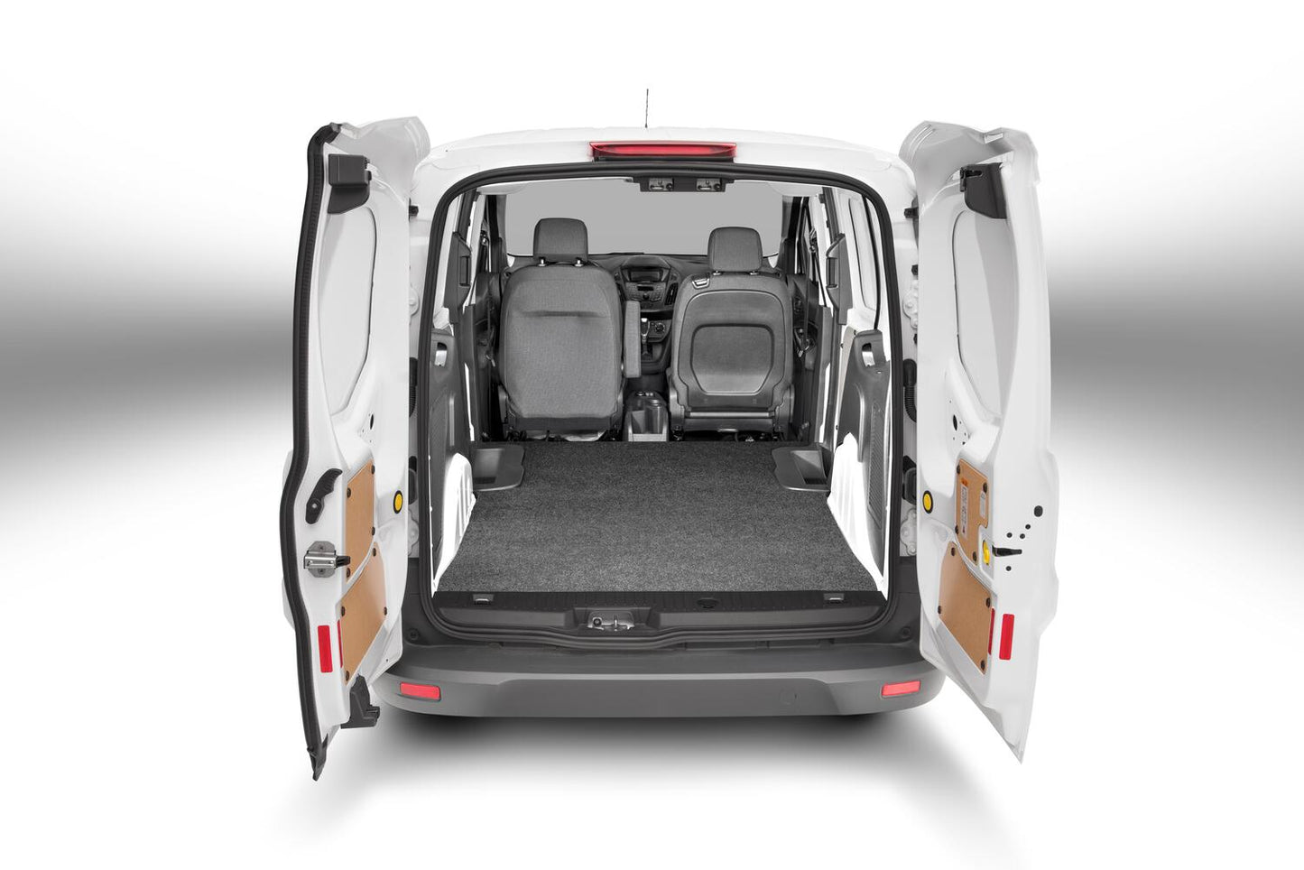 Vanrug Cargo Mat 14+ Transit Connect 104.8 inch Short WB 3/4 Inch Closed Cell Foam Mat Size 64 Inch x 53 Inch Charcoal BedRug