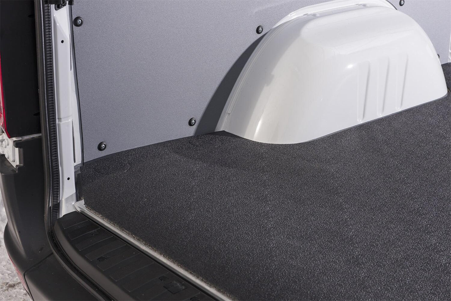 Vantred Cargo Mat 1996-2019 Chevy Express/Gmc Savana Standard Passanger Van 1/2 Inch Closed Cell Foam Mat Size 111 7/8 Inch x 71 Inch Charcoal BedRug