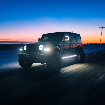 Lumastep M2 Powered Light Up Running Boards | 2018-2026 Jeep Wrangler JLU