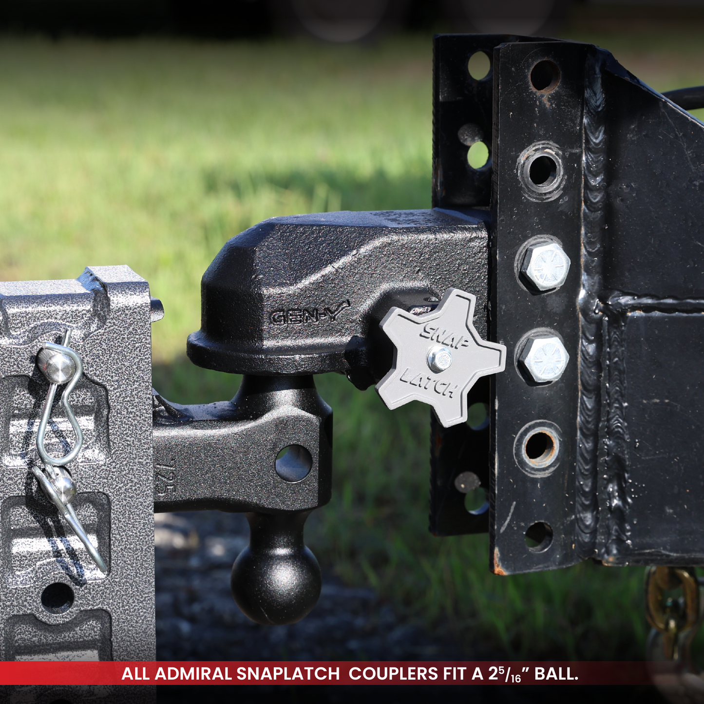 The ADMIRAL Bumper Coupler with SnapLatch