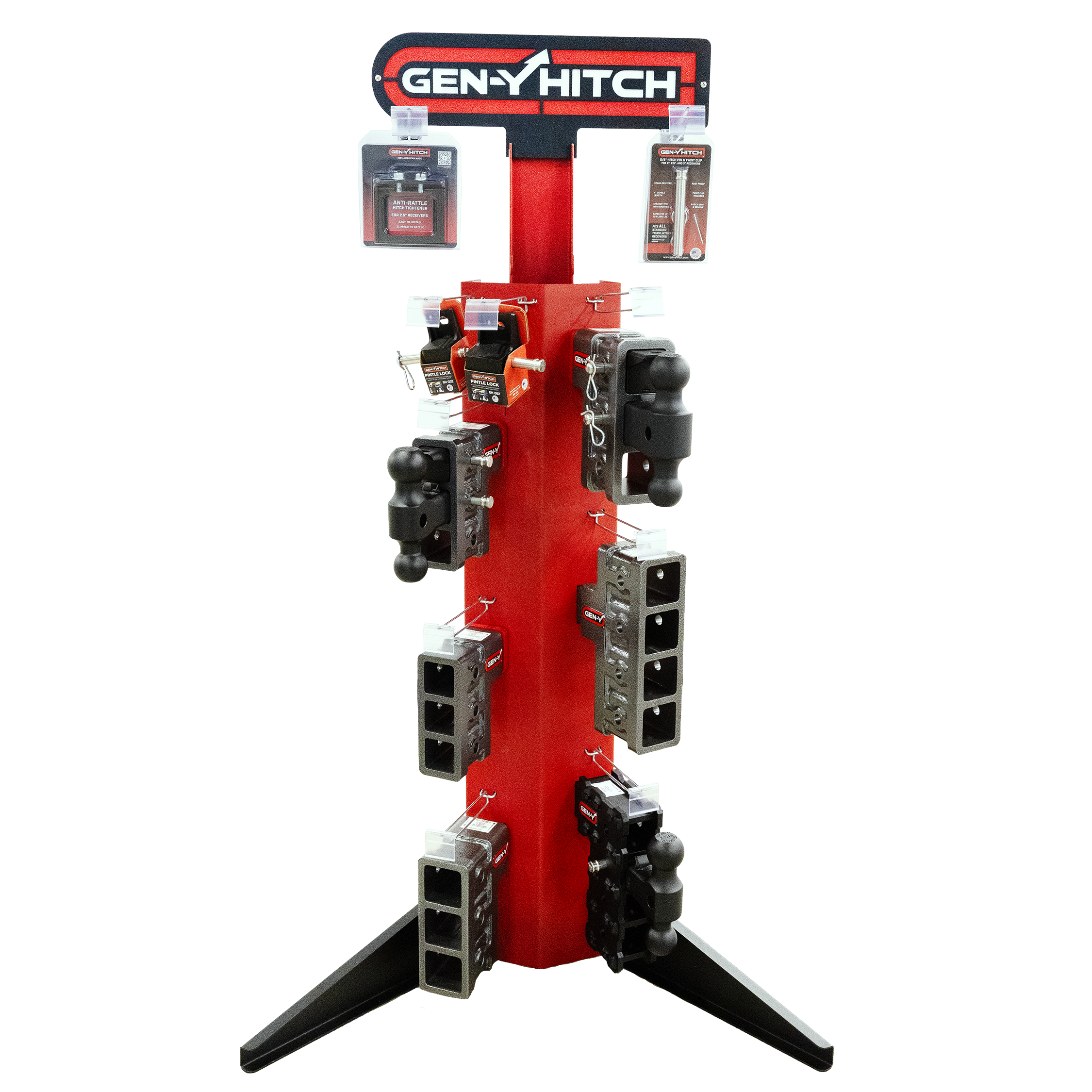 Vertical GEN-Y Hitch Bumper Pull Display Stand