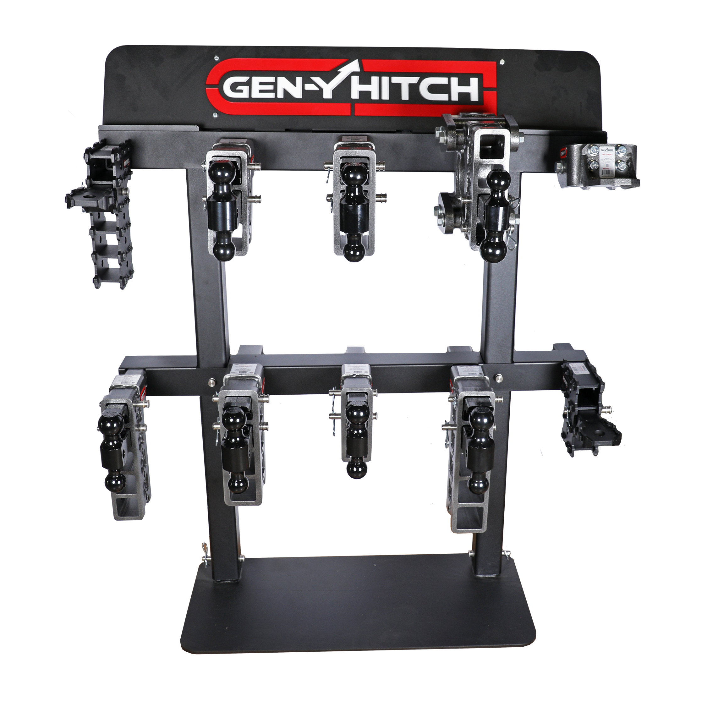Horizontal GEN-Y Hitch Bumper Pull Display Stand