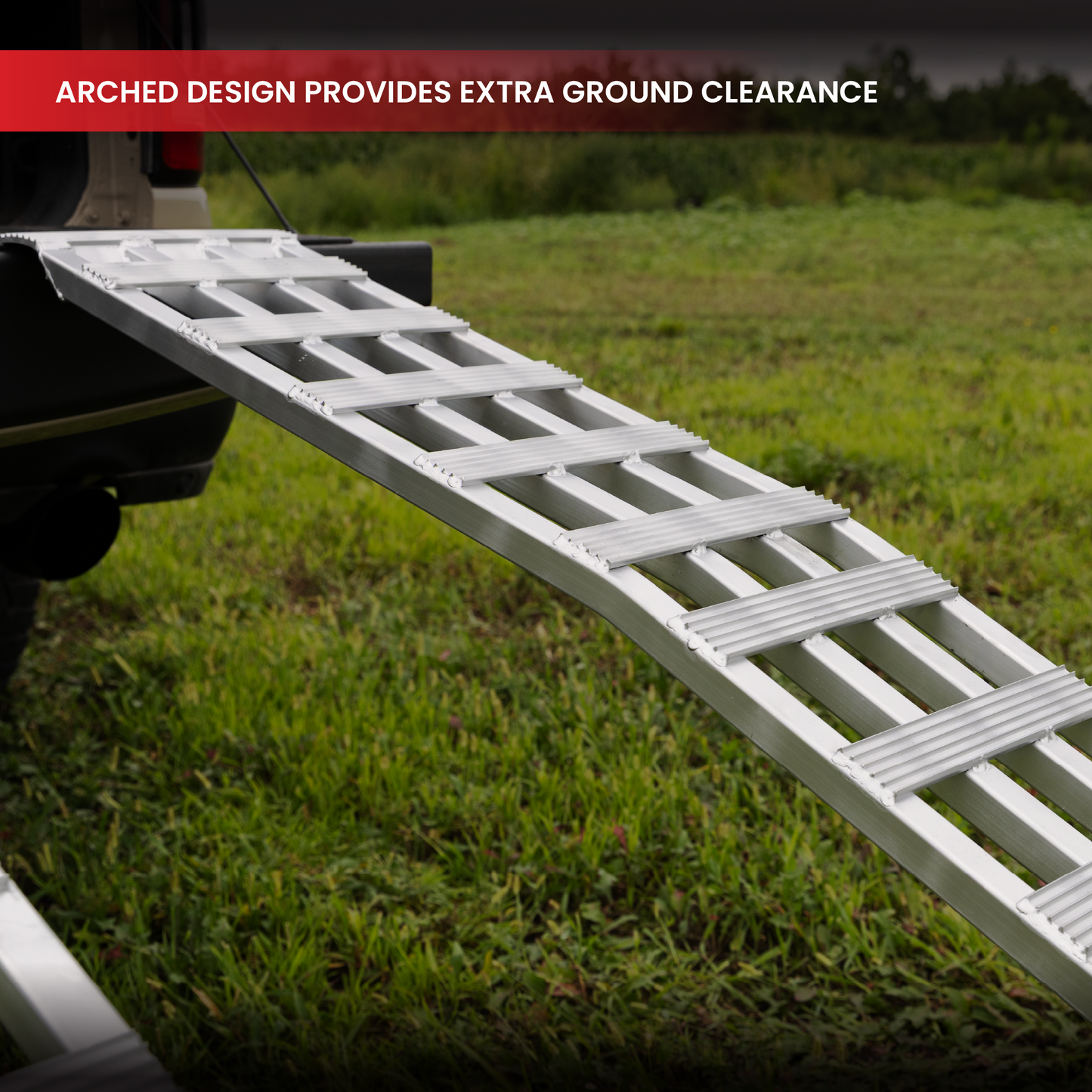 Arched Lightweight Aluminum Ramps
