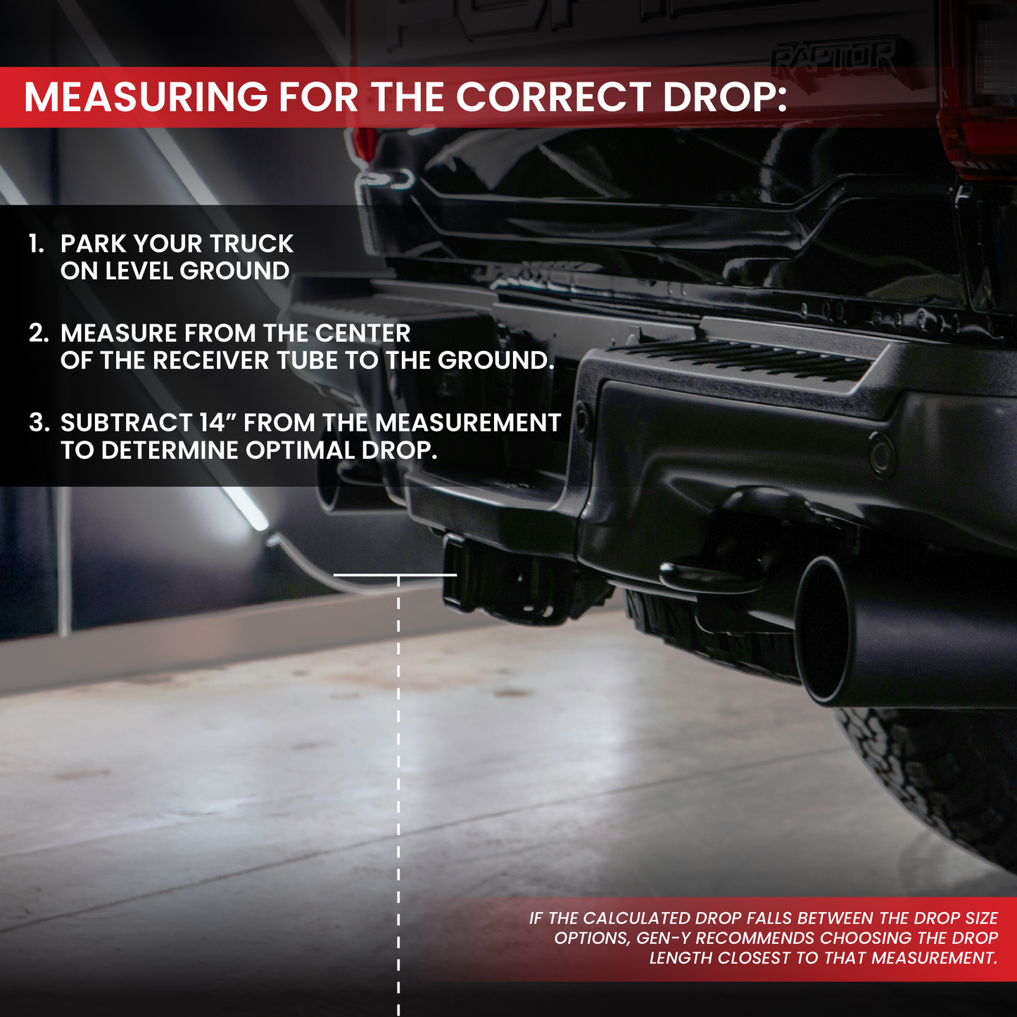 The MEGA-DUTY 21K Drop Hitch (2 ½" Shank)