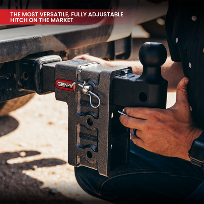 The MEGA-DUTY 10K Drop Hitch (2" Shank)