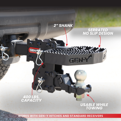 PHANTOM Serrated Hitch Step