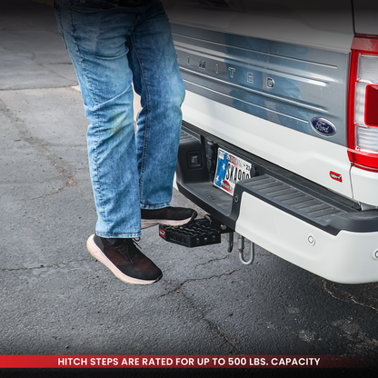 Serrated Hitch Step