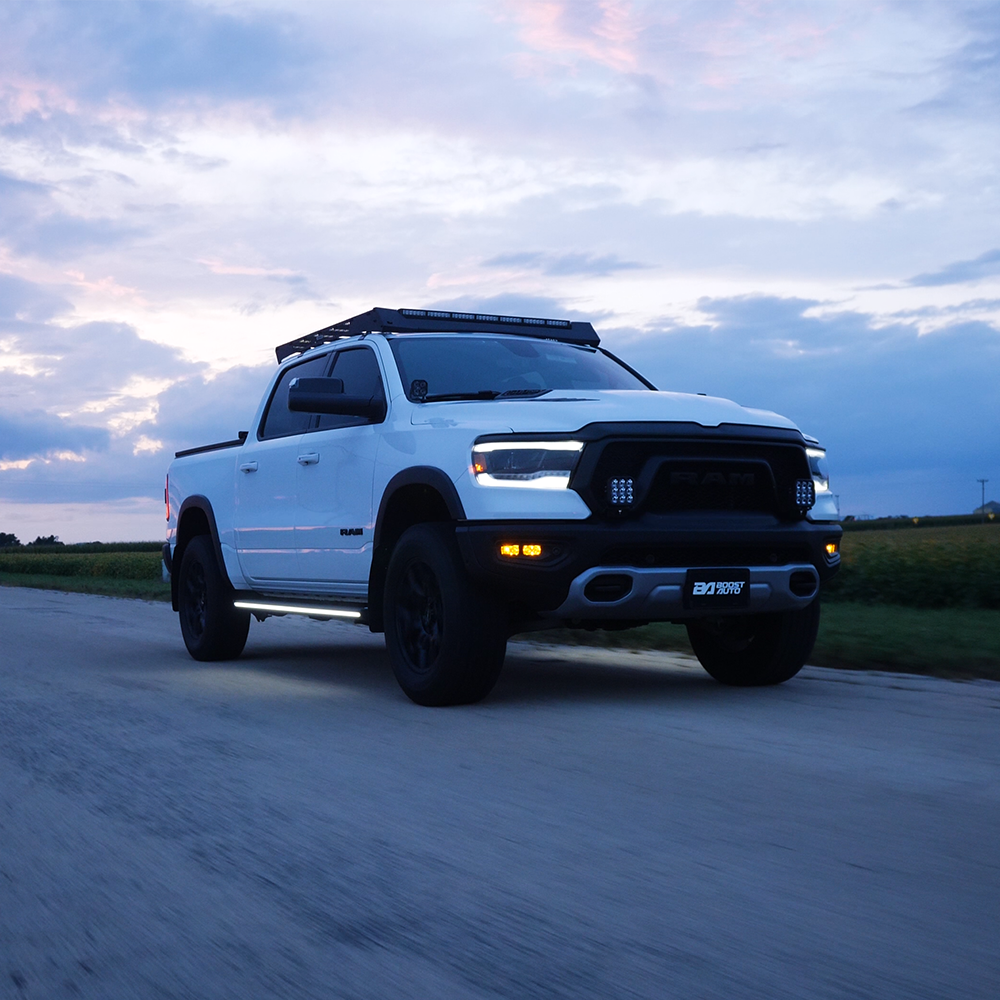 Lumastep M1 Light Up Running Boards | 2019-2024 Dodge Ram 1500
