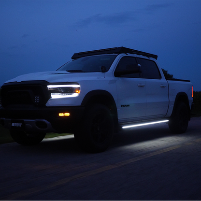 Lumastep M1 Light Up Running Boards | 2019-2024 Dodge Ram 1500