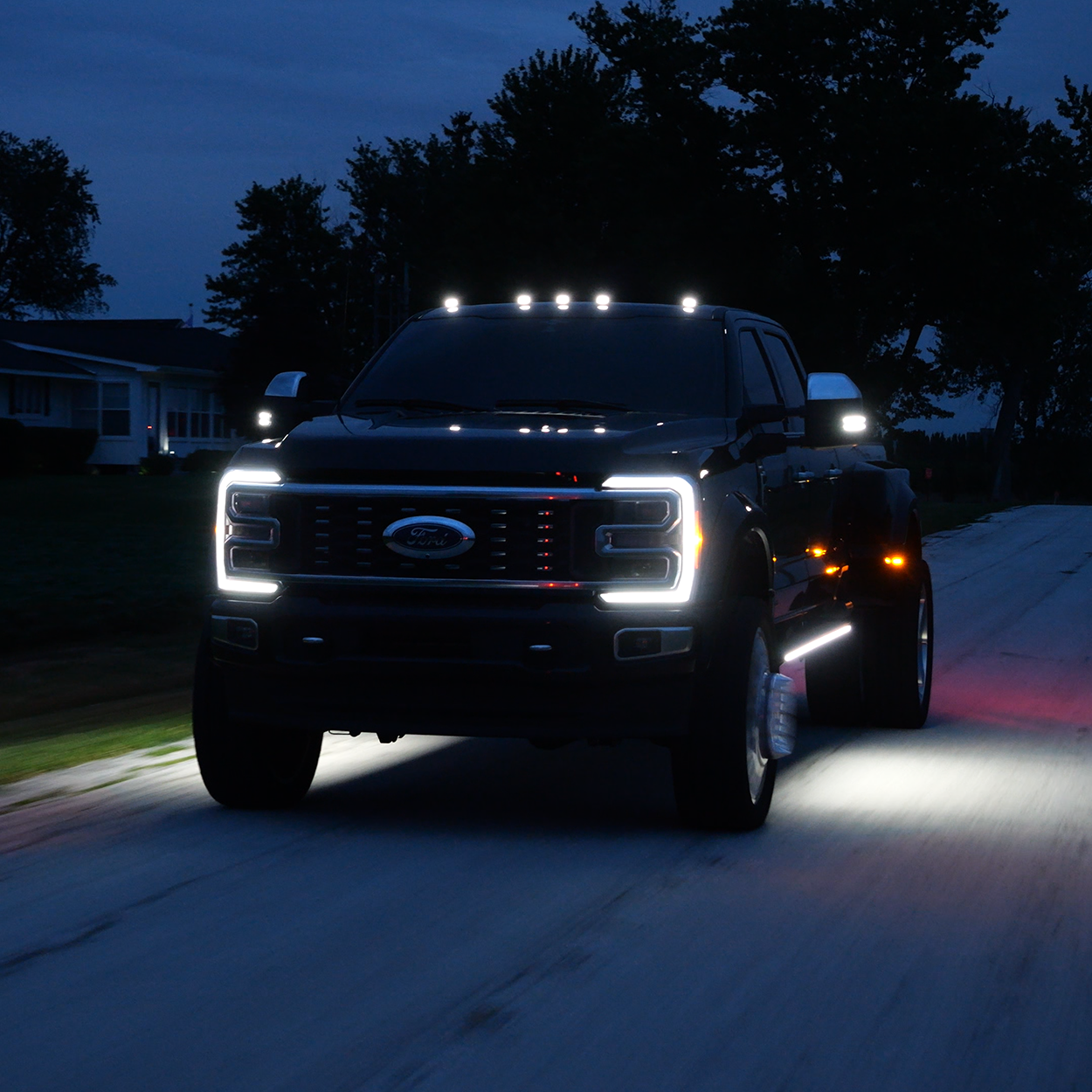 Lumastep M1 Light Up Running Boards | 2023-2026 Ford F250/F350 Superduty