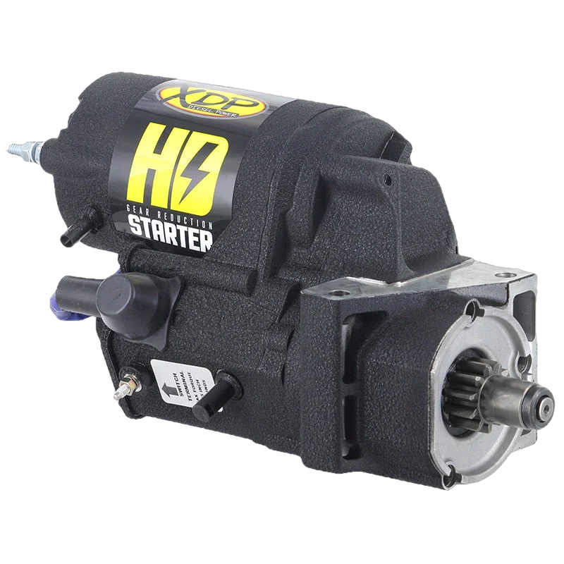 XDP Wrinkle Black HD Gear Reduction Starter - 6.2L/6.5L Diesel
