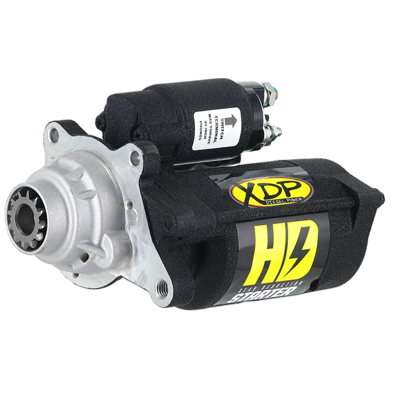 XDP Wrinkle Black HD Gear Reduction Starter - 6.4L Powerstroke