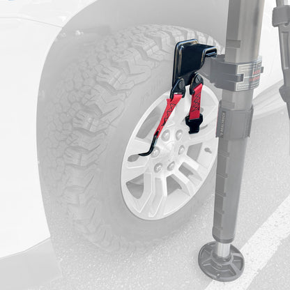 El Gato EG1 Tire Strap Hook Accessory Black Go Rhino