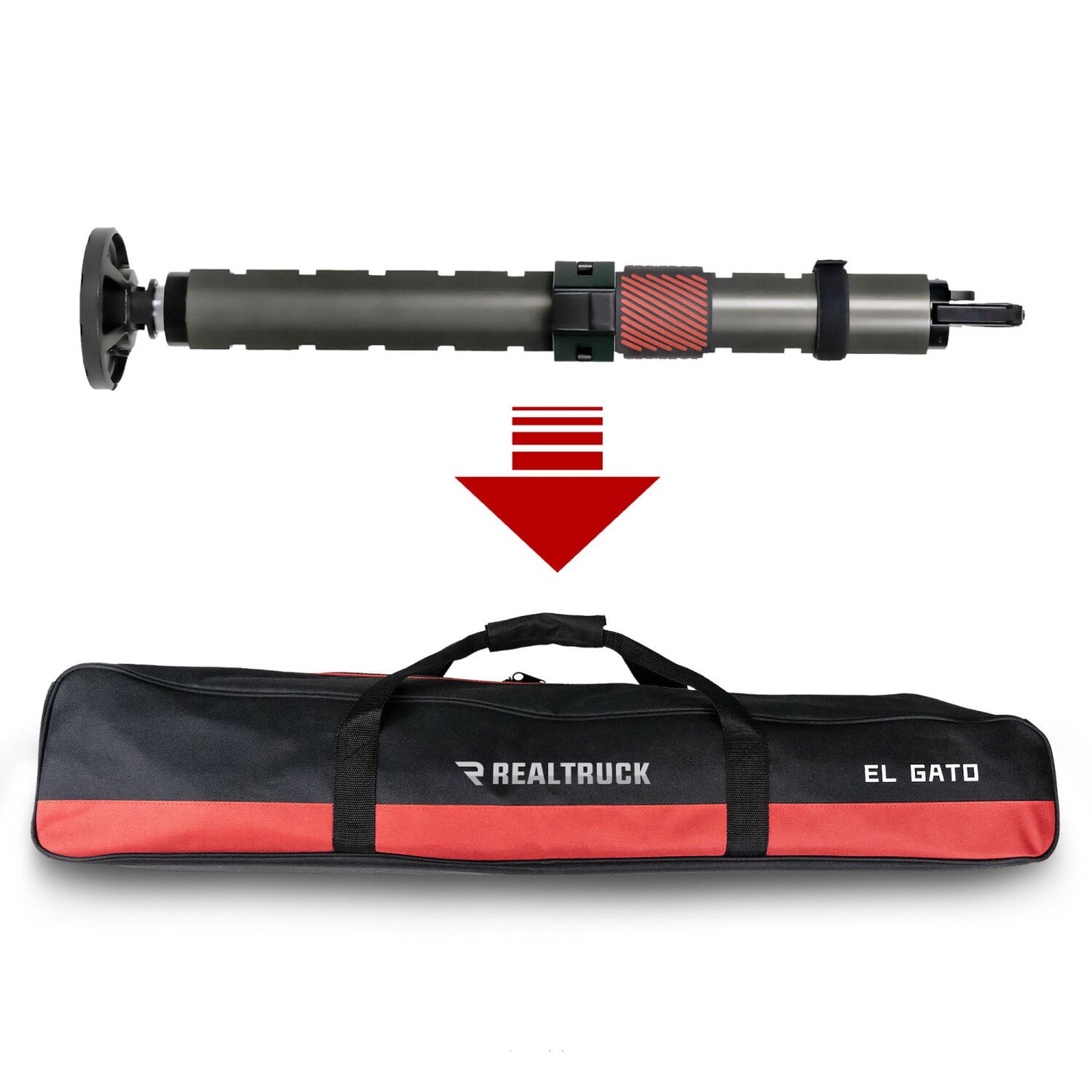 El Gato EG1 Base Plate Accessory Designed for Go Rhino's El Gato EG1 Hydraulic High-Lift Recovery Jack Go Rhino