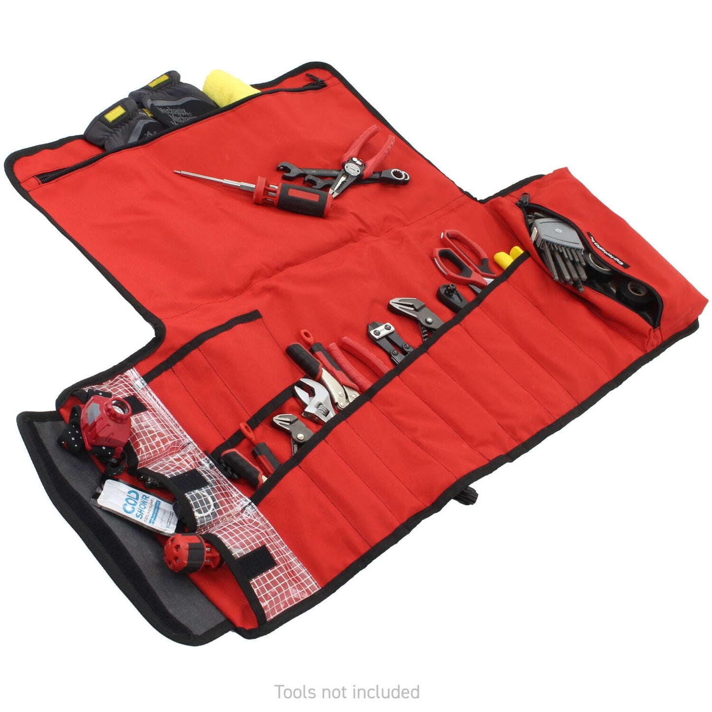 Xventure Gear Tool Roll Large Textured Black Go Rhino