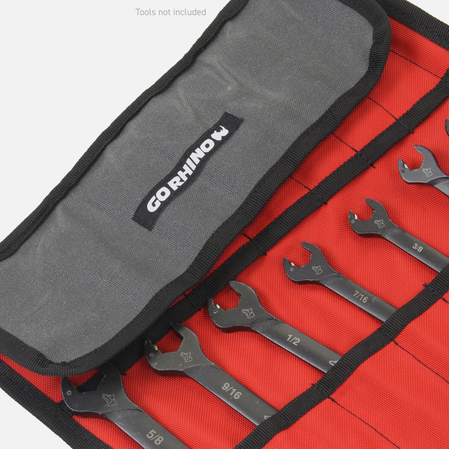 Xventure Gear Wrench Roll Small Textured Black Go Rhino