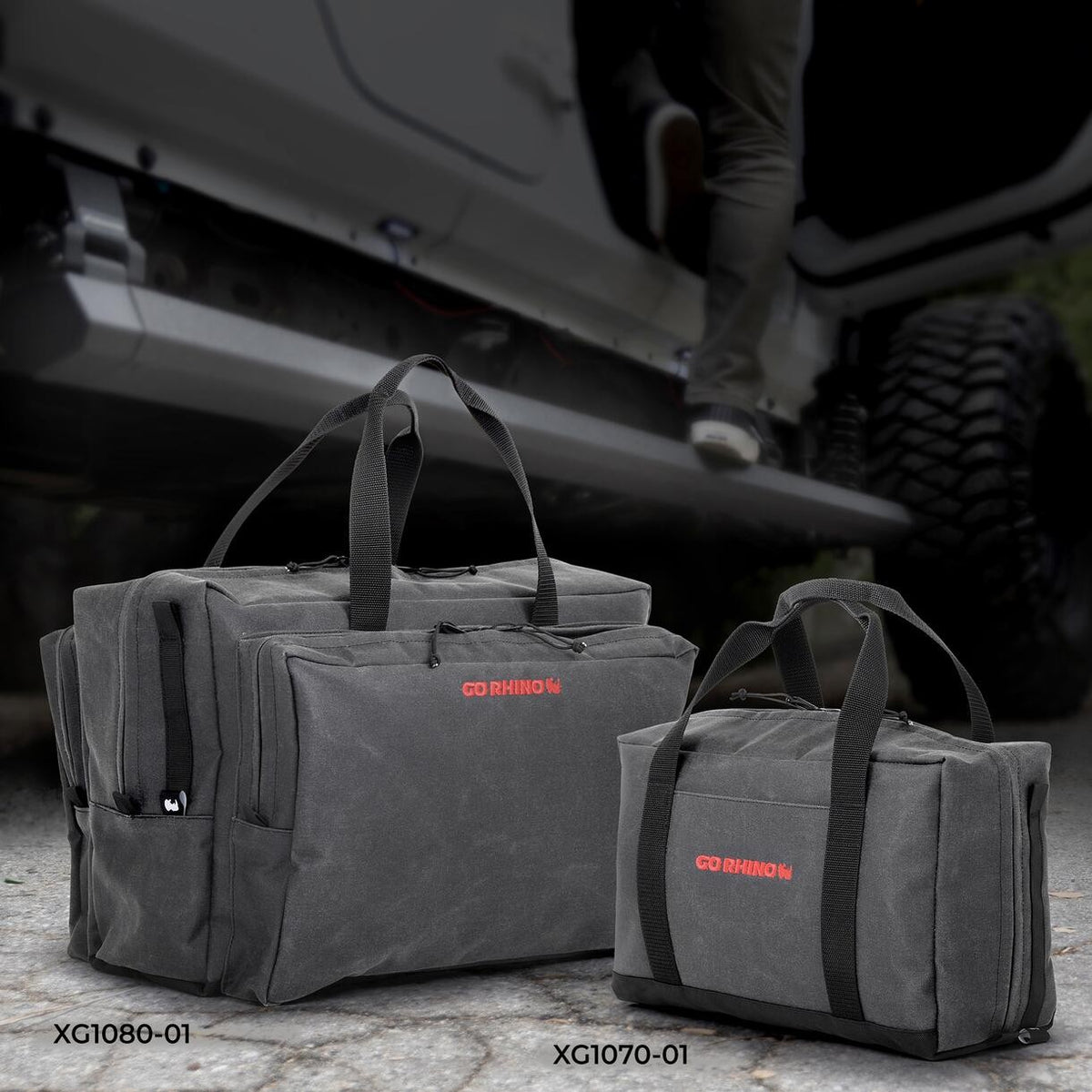 Xventure Gear Recovery Bag Textured Black Go Rhino