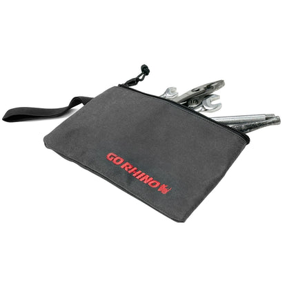 Xventure Gear Zipped Pouch Textured Black Go Rhino